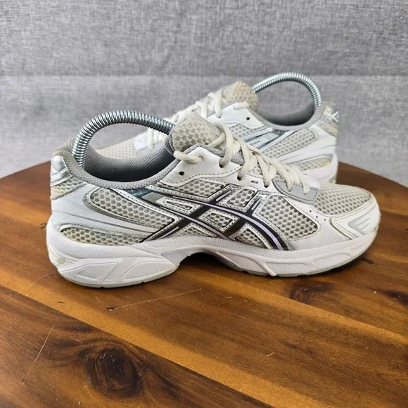 Asics Gel-1130 Womens Running Shoes White Silver 1202A164 Size 7.5 US - Picture 7 of 14